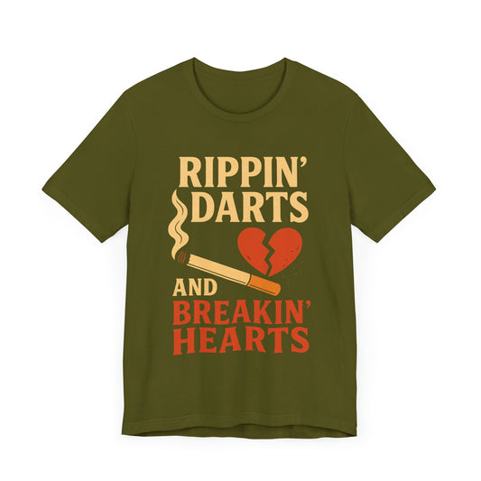 Rippin Darts Unisex Tee Shirt