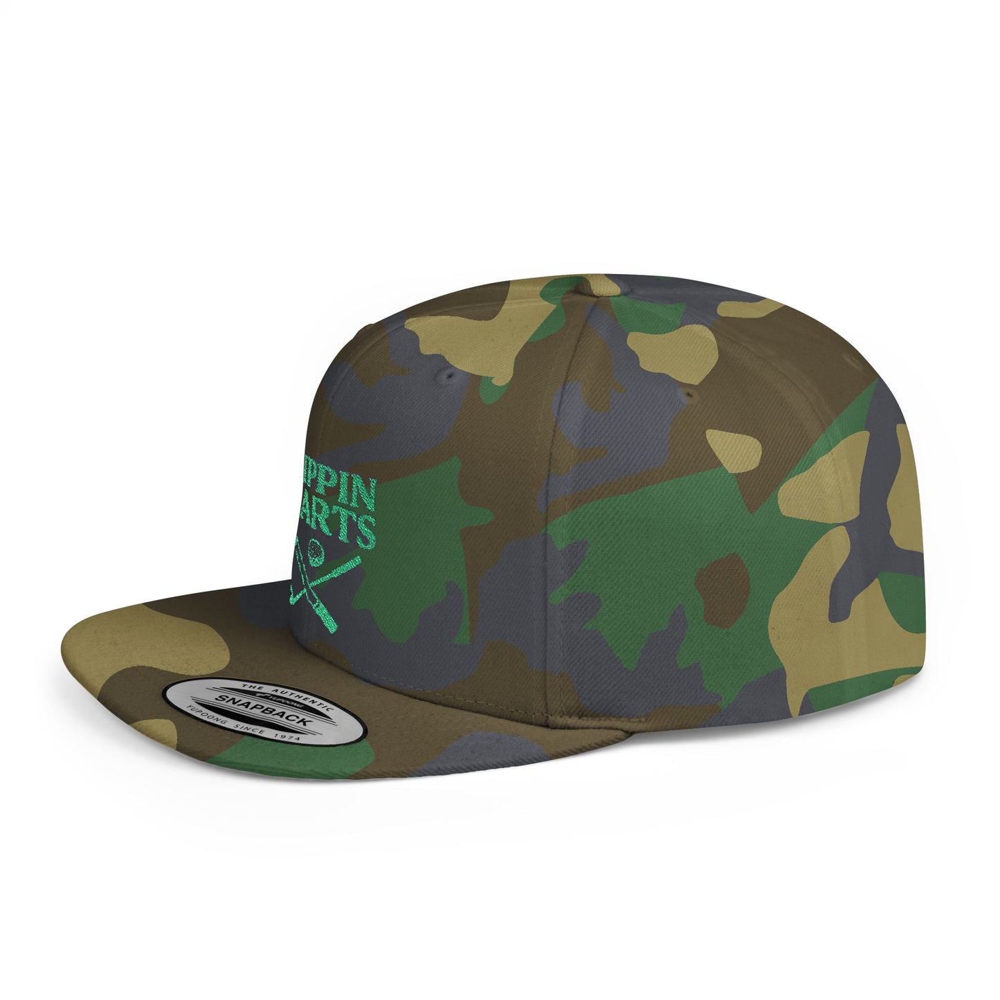 Rippin Darts Flat Bill Snapback Hat | Fun Golf Cap, Perfect Gift for Dart Lovers, Adjustable Baseball Hat for Casual Wear