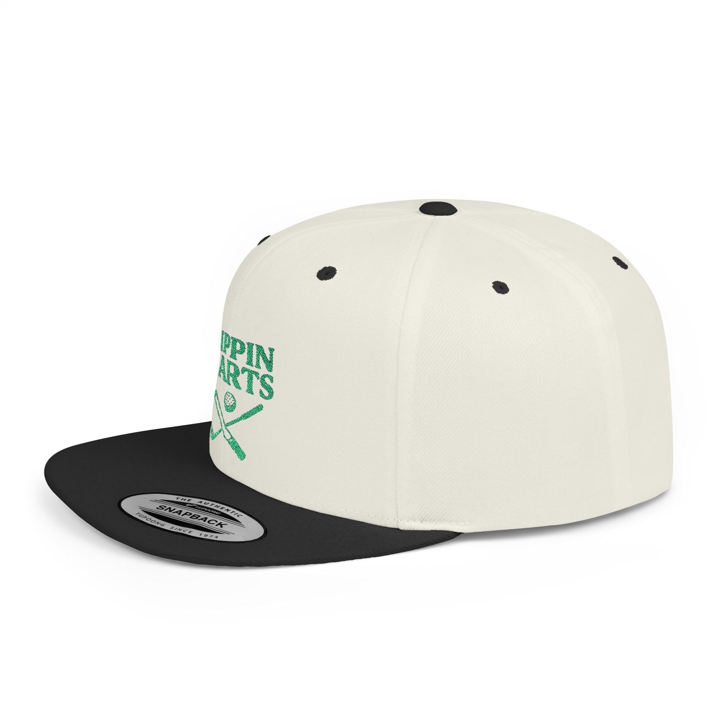 Rippin Darts Flat Bill Snapback Hat | Fun Golf Cap, Perfect Gift for Dart Lovers, Adjustable Baseball Hat for Casual Wear