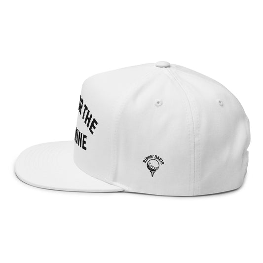 Flat Bill Cap - 'Built for the Back Nine' Golf Embroidered Hat | Sports Cap, Golf Accessories, Personalized Gift, Outdoor Fashion, [...]